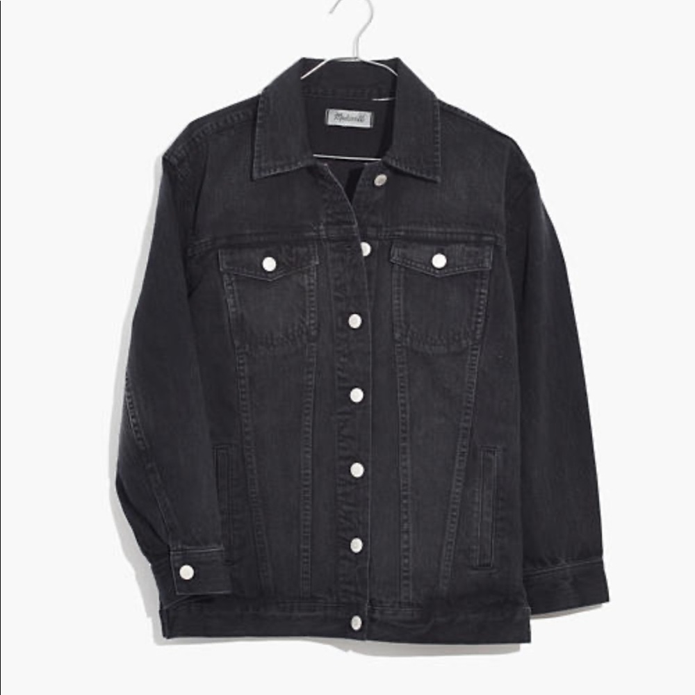 Madewell Oversized Denim Jacket small